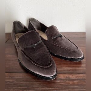 **SOLD Vince Camuto Purple Gray Velvet Loafers